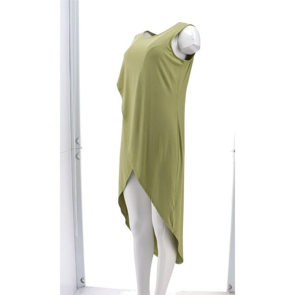 NWT G BY GIULIANA ECOLUXE DRAMA TANK WITH SCARF SAGE PXL - Picture 5 of 15